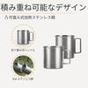 Vandroop Coffee Dripper Stainless Steel Cup Set, Outdoor Camping Gear, Foldable, Reusable, For Travel, Business Trips, Camping, Mountain Climbing,
