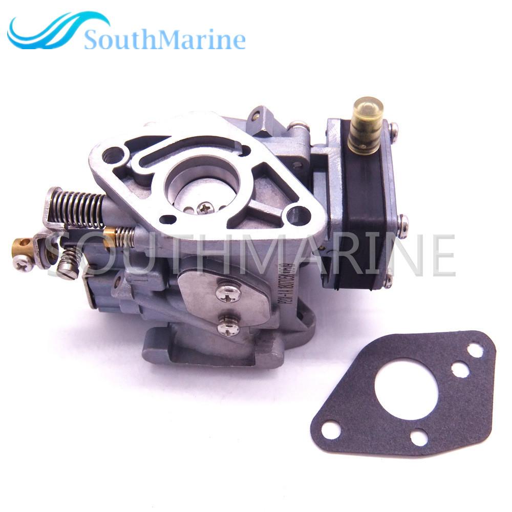 Boat Engine T5-05000500 Carburetor Assy and T8-05000012 Gasket for Parsun HDX Makara T5 T5.8 T4 BM 2-stroke Outboard Motor