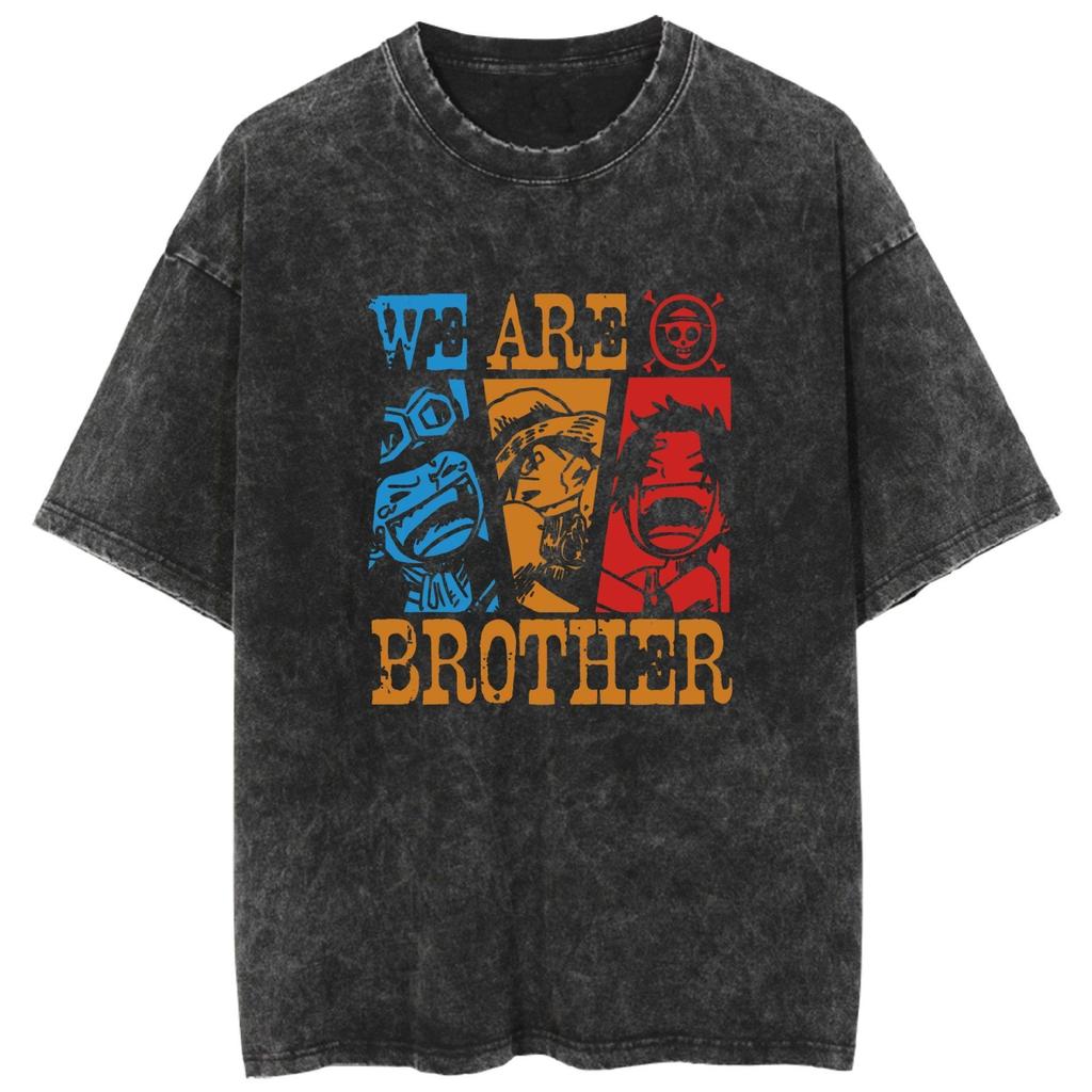 Jujutsu Kaisen Maki Zenin Graffiti-Stil Schriftzug Vintage Wash Print T-Shirt Herren 2026 Sommer Schwarz Übergroßes Tee Anime