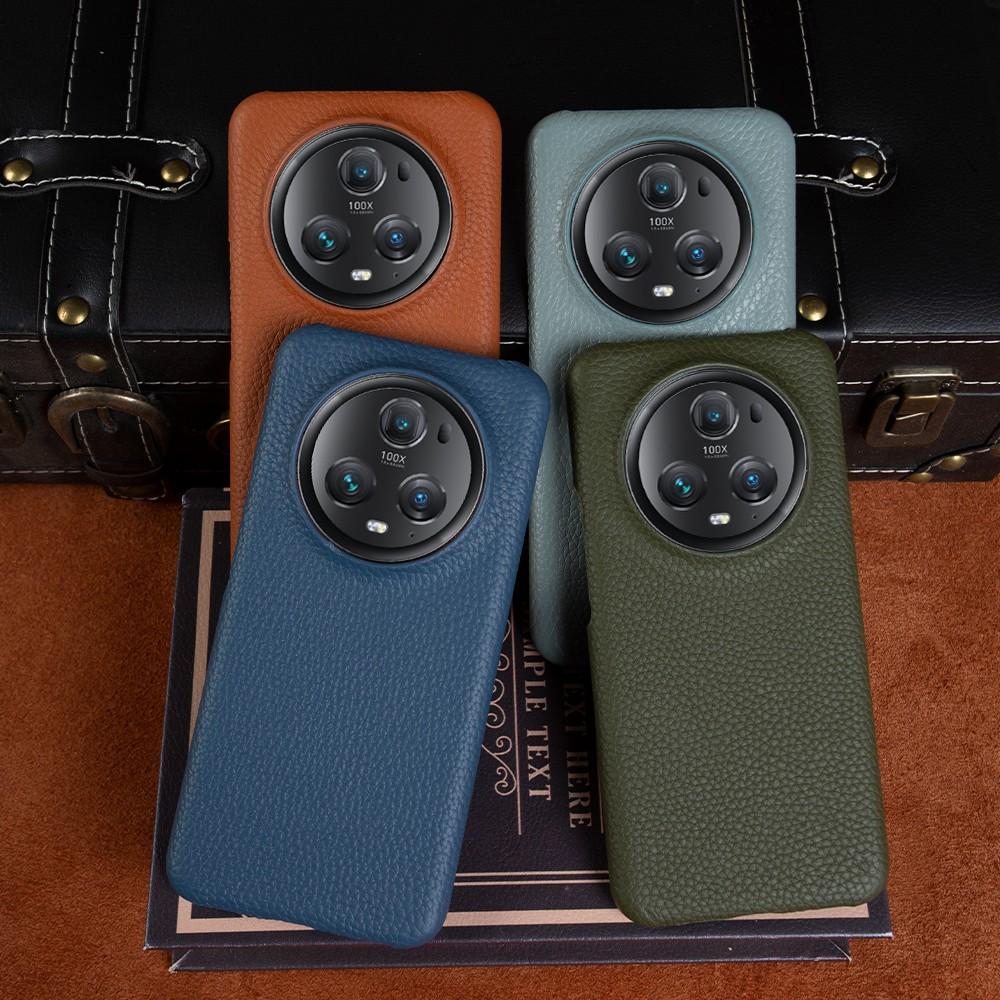 For Huawei Honor Magic 7 Pro Magic 8 pro 5 6 Case Luxury Business Genuine Leather Phone Cover Funda Back Cover Protect Coque