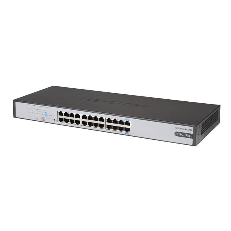 H3C Mini S1224R 24-Port Gigabit Unmanaged Network Switch
