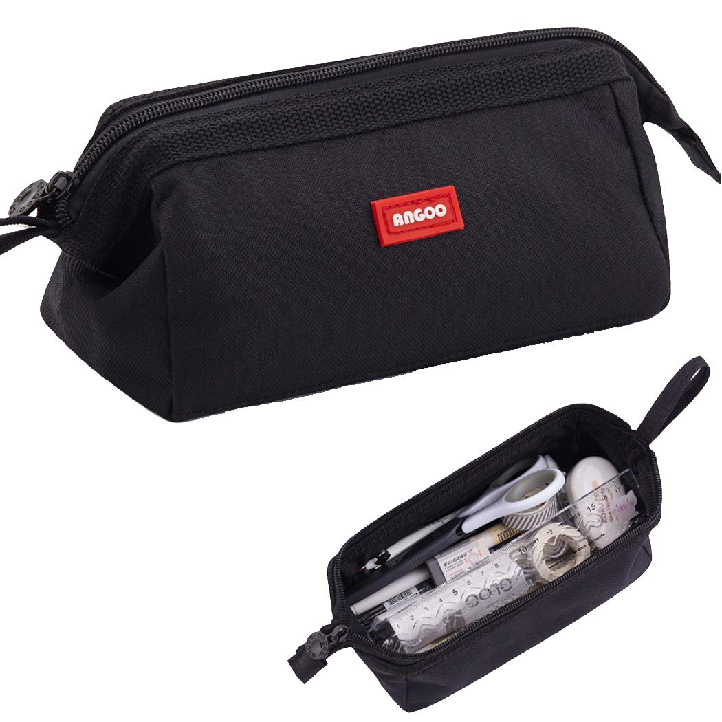 

iSuperb Pencil Pencil Large Stylish Office Perfect for Student College and Back to School Ferry-Shaped Case, 6-Color Case, Capacity, Supplies, Gifts, чёрный