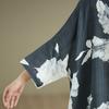 DIMANAF 2025 Women Plus Size Spring Long Dress Loose Basic Printing Vintage Casual Floral Oversize Long Sleeve Maxi