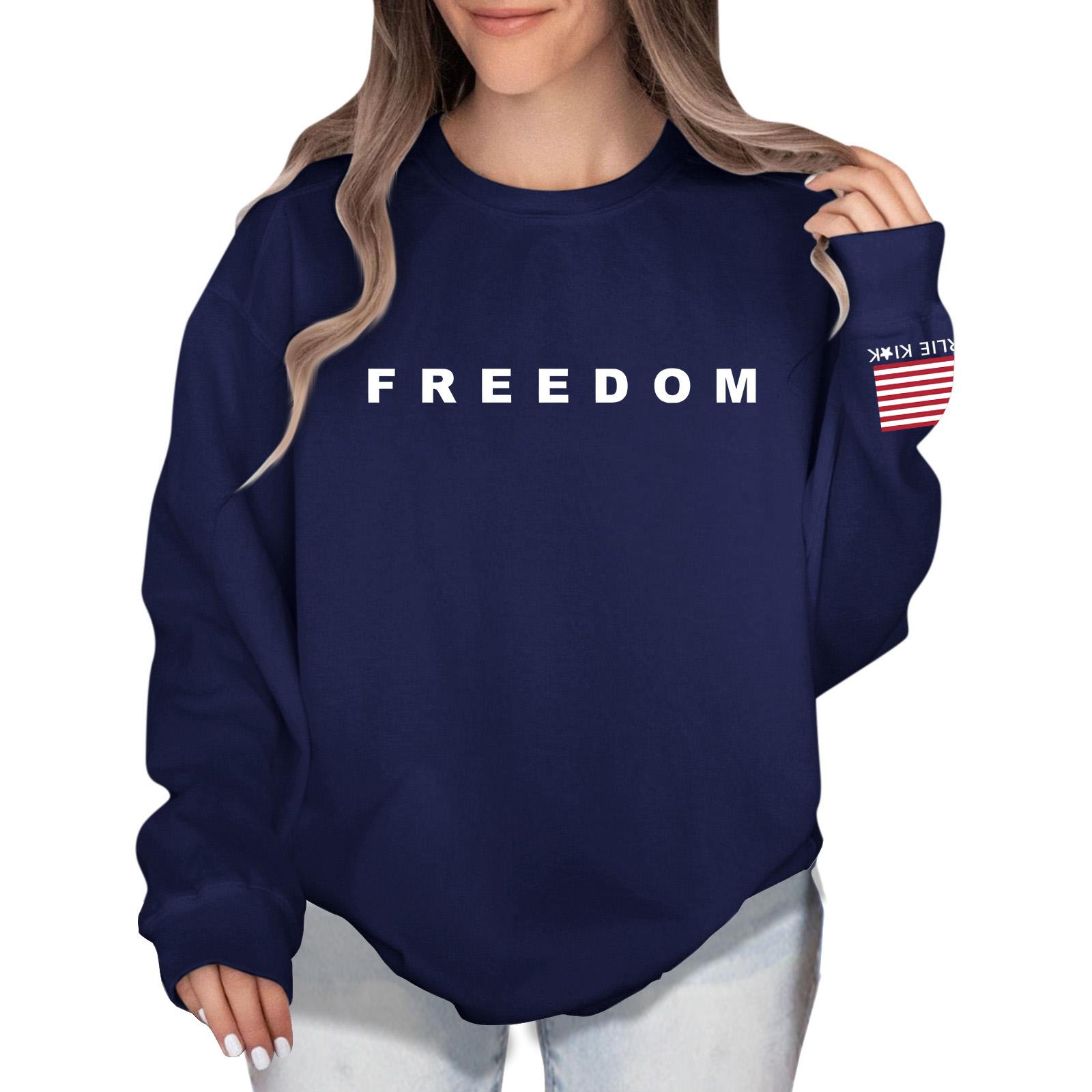 

Женская толстовка Colorblock с длинным рукавом и круглым вырезом, повседневная, удобная, свободная, легкая, женская толстовка XL тёмно-синий