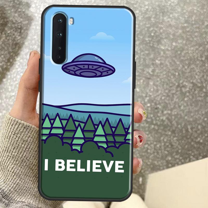 The X Files I Want to Believe Case For OnePlus 15 15R 13 13R 13T 12 12R 11 10 10R 10T 8T Nord CE 5 4 2 3 Lite N20 N30 Coque