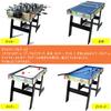 4-in-1 Multi-Purpose Game Table Set for Kids, Includes Pool Table, Ping-Pong Table, Soccer Table, and Slide Hockey Table, Perfect for Parent-Child