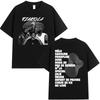 Rapper TIAKOLA Album Tour T-Shirt Unisex Damen Kleidung Mode Hip Hop T-Shirts Lässig Baumwolle Kurze Ärmel T-Shirts Streetwear