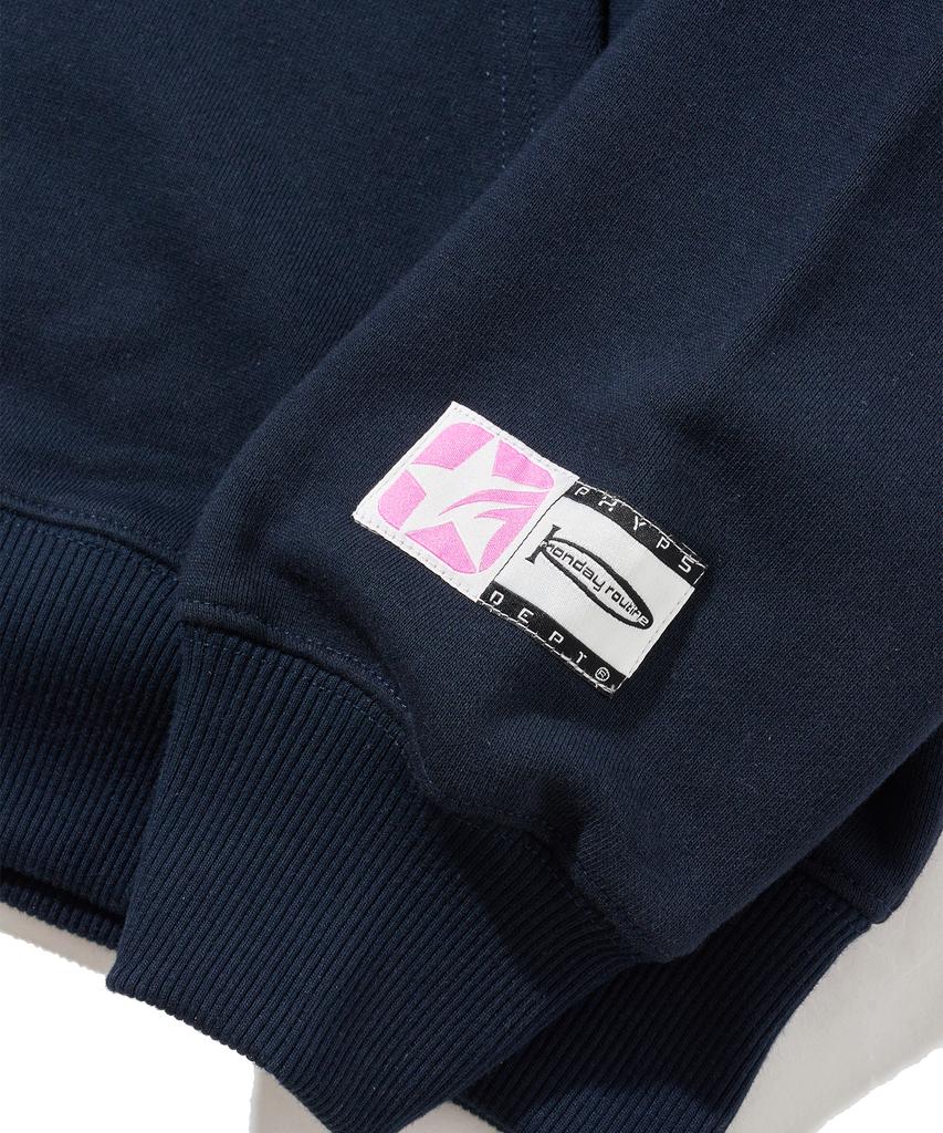 Physical Department Startail Zip-Up Hoodie_Red