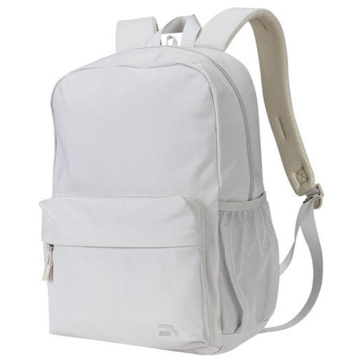 New Anta Life Collection Fabric Backpack Unisex Light Asphalt Gray 192438151-4