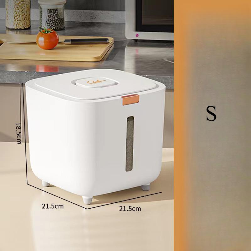 

Герметичный контейнер для хранения продуктов - Влагонепроницаемый, Защищенный от вредителей, Легко нажимаемый дозатор с мерным стаканом, Не содержит БФА, Идеально подходит для риса, злаков, сахара S