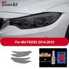 For BMW M2 F87 M3 F80 M4 F82 F83 M5 F10 F90 M6 M8 I3 I8 Z4 E89 G29 Car Headlight Protective Film Front Smoked Black TPU Sticker