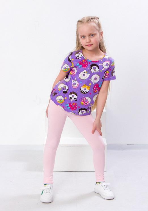 Colorful Girls' Leggings – Stretchy Fit, Soft Fabric Any Season 6000-036 HC