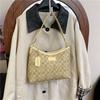 Light Luxury, Commuter Tote Bag Women's 2025 New Armpit Large-capacity Printed Shoulder Messenger Bag