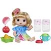 Hasbro Baby Alive Ages Doll Blonde Authentic Juice-Loving Baby, 3+, 12-inch (30 Cm) Set, Bottle, Diaper, Juicer, Hair, F7356,