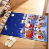 Christmas 207 Carpet Perfect for Game Room Entryway Decorate room Dining Room Antislip Carpet Anime Office Decor