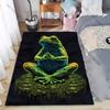 Green Frog Carpet Non Slip Floor Mat for Living Room Kitchen Entrance Door Balcony Washable Rug Home Decor Rugs for Bedroom