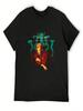 Howard Jones Dream Into Action Schwarzes T-Shirt Herrenkleidung Sommerhemd Übergroßes Grafik-T-Shirt Herren Designer-T-Shirt