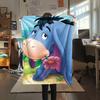 Clouds Butterflies Blanket Blanket Home Decor Machine Washable Sheet Outdoor Plush Blanket