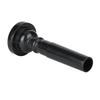 Durable ABS French Horn Trumpet Mouthpiece Musical Instrument Accessory (Black)