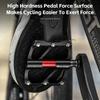 WEST BIKING Road Bike Ultralight Pedals CNC Aluminum Alloy MTB 3 Bearings Anti-Slip Compact Cycling Flat Pedals Bicycle Parts