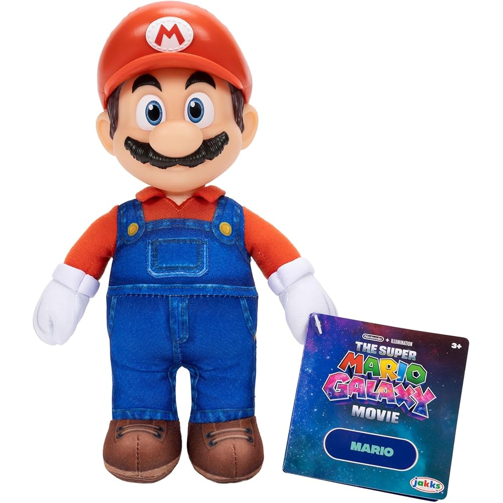 Sanei Boeki Super Mario Galaxy Soft Figure M Mario 15cm Collectible Toy