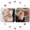 2026 New Year Red Super Sparkle Waterproof Nail Polish with Crushed Diamonds - Luxurious Whitening Formula