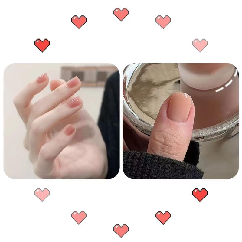 2026 New Year Red Super Sparkle Waterproof Nail Polish with Crushed Diamonds - Luxurious Whitening Formula