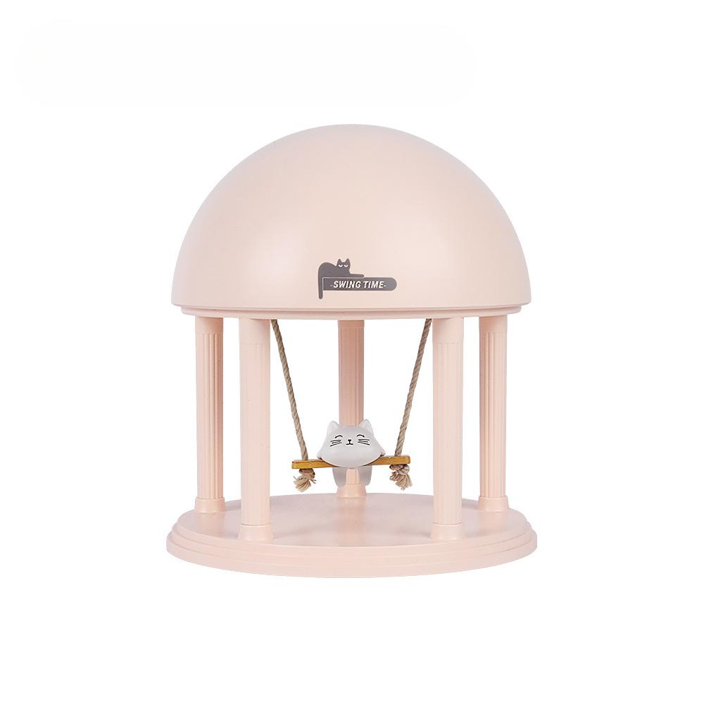 Dreamy Projector Ambient Night Light Wireless Bluetooth Speaker High Pitched Swing Cat Music Box Ambient Lamp