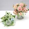 1pc 7 Forks Oxidation Resistance Artificial Hydrangeas -Perfect for Scene Decor, Room Decor, Wedding Supplies, Wedding Favors