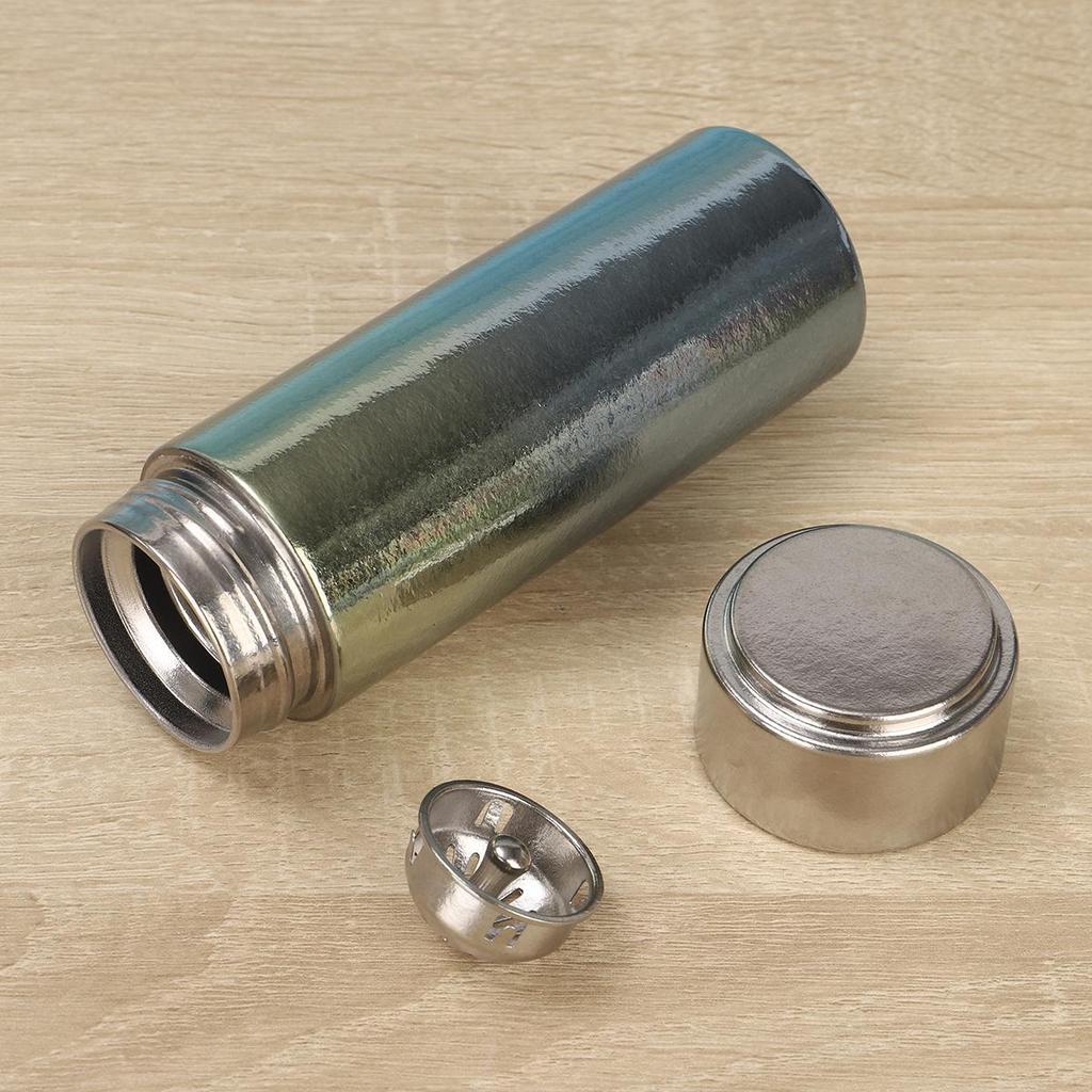 Pure Titanium Double-Layer Insulated Tea Cup - Elegant High-End Business Gift
