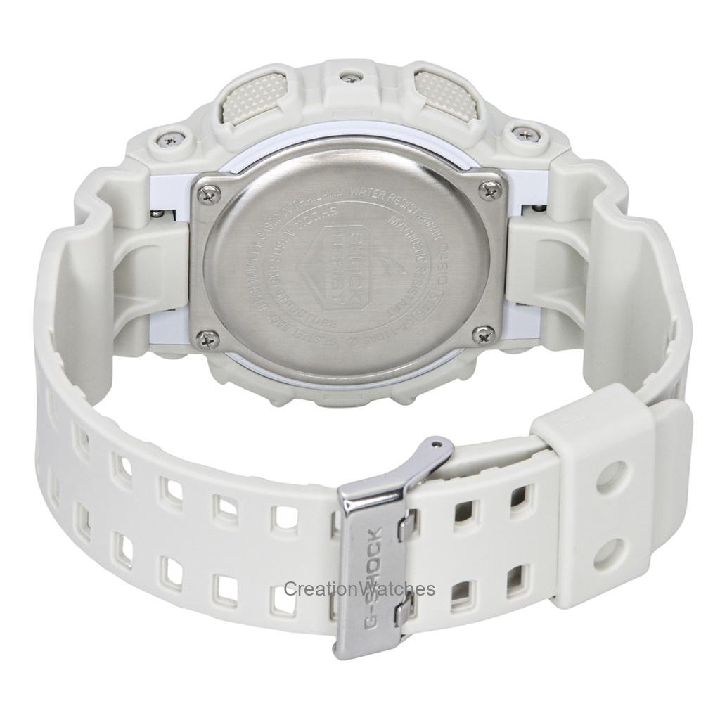 Casio G-Shock Analog Digital Biobasiertes Harz Blaues Zifferblatt Quarz GA-110AS-5A 200M Herrenuhr