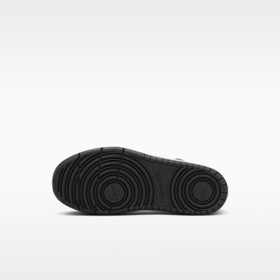 Nike Court Borough Low Recraft Black White (PS)