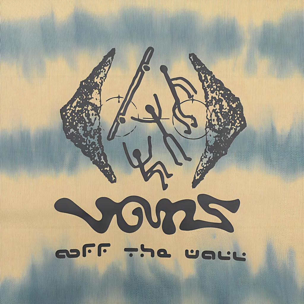 Vans Stripe Dye Crew Knit Round Neck Pullover Long Sleeve Sweatshirt Men sweatshirt Yellow Blue VN000GNRCSS