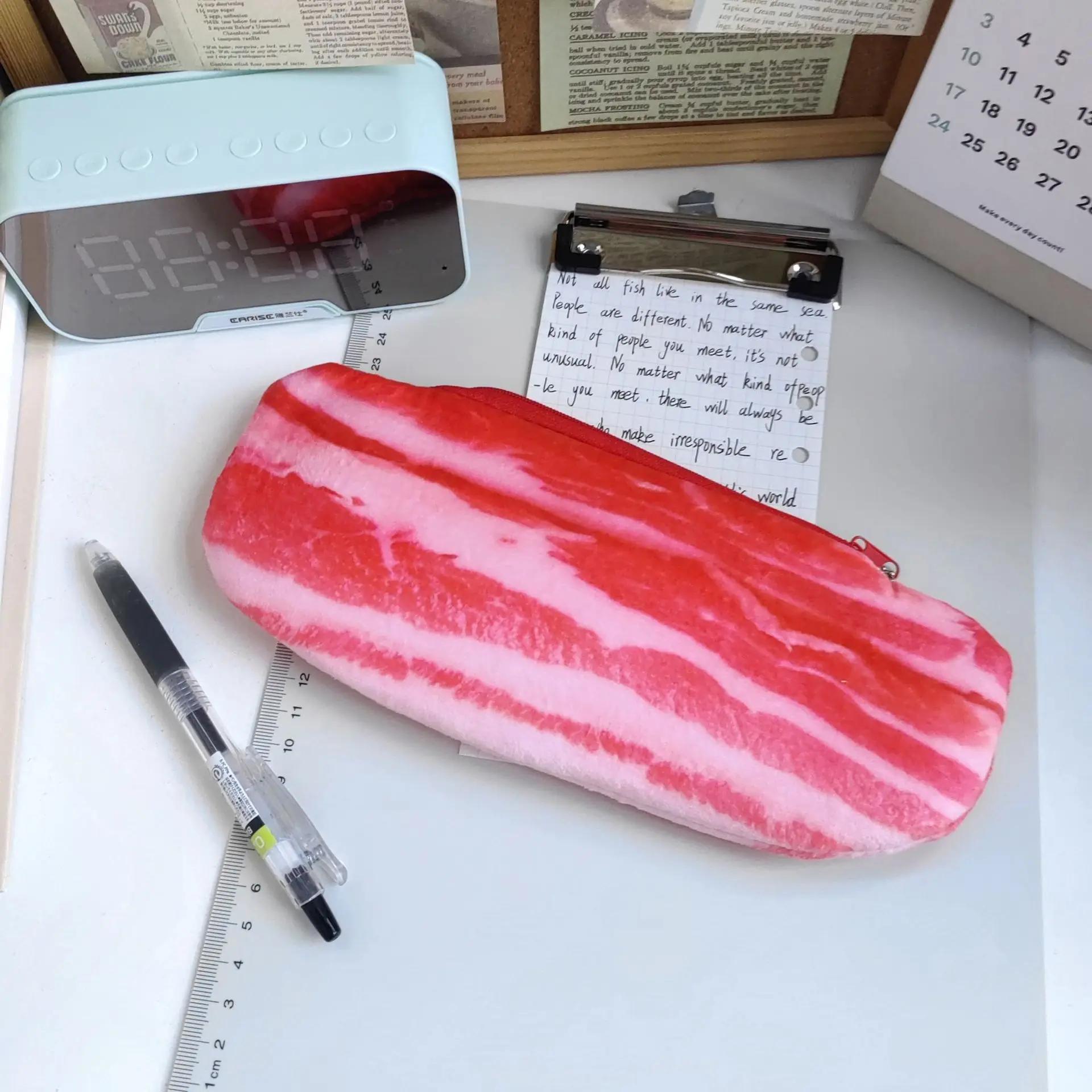 

Творческий симулятор овощного мяса пенал забавный реалистичный студенческий 3D-пенал для ручек канцелярские принадлежности кавайные школьные принадлежности 25*10cm