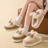 Autumn and winter cotton slippers cotton slippers home indoor floor soft slippers warm cotton slippers winter