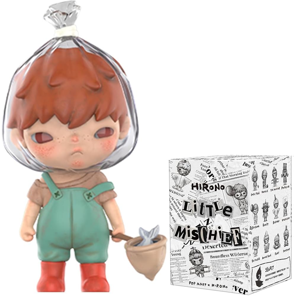

Pop Mart Hirono Mischievous Series Blind Box Figure PVC Toy Original Character Collectible