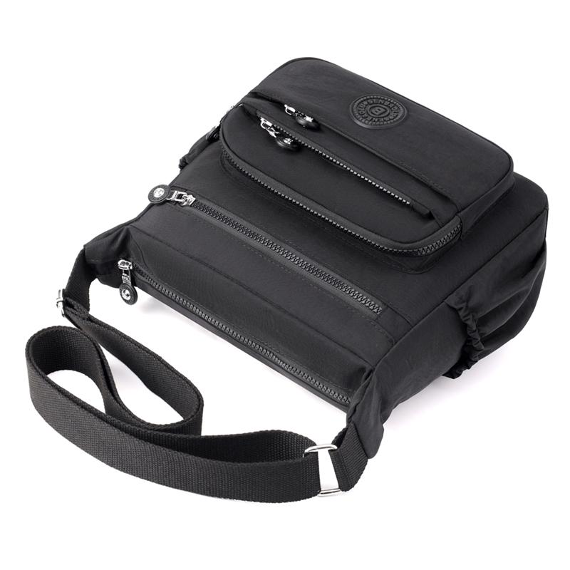 Fashion Multi pockets Women Shoulder Bag High Quality Fabric Female Handbag Pretty Style Girls Messenger Shopping Bags