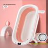 Foldable Baby Reclining Bath Tub, Large Infant Bathtub for Home Use
