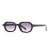 Sunglasses new men's and women's retro fashion UV-proof sunglasses high-end oval small frame