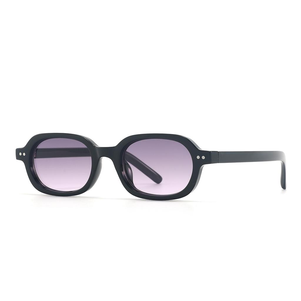 Sunglasses new men's and women's retro fashion UV-proof sunglasses high-end oval small frame
