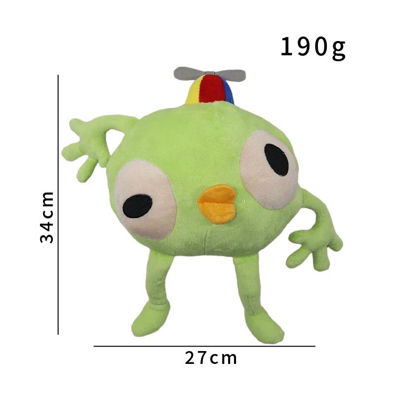 Bing Bong Plushie Game Accessories Toy Doll Crying Horse Doll зелёный