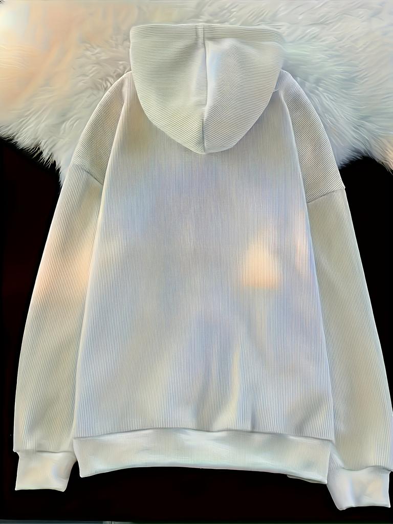 Women's Hooded Casual Loose-Fit Sweatshirt