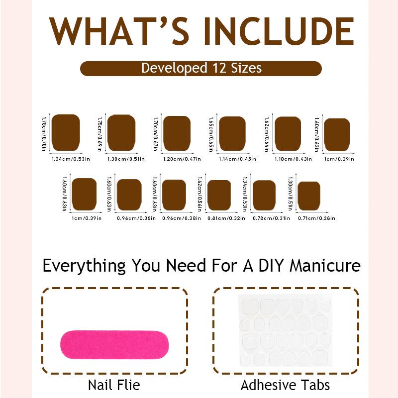 2024 Snowflake Glitter Pink French Press-on Nails, 24 Short Pieces