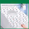 Disposable Toilet Seat Cover Travel Waterproof Nonwoven Paper For Home Use