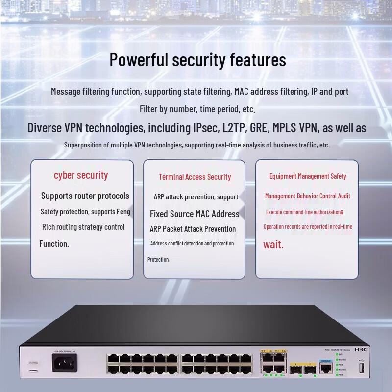 H3C MSR3600-28-XS Enterprise Router Switch