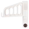Punch Free Clothes Coat Bag Towels Hanger Hook for Bathroom Kitchen Door Storage