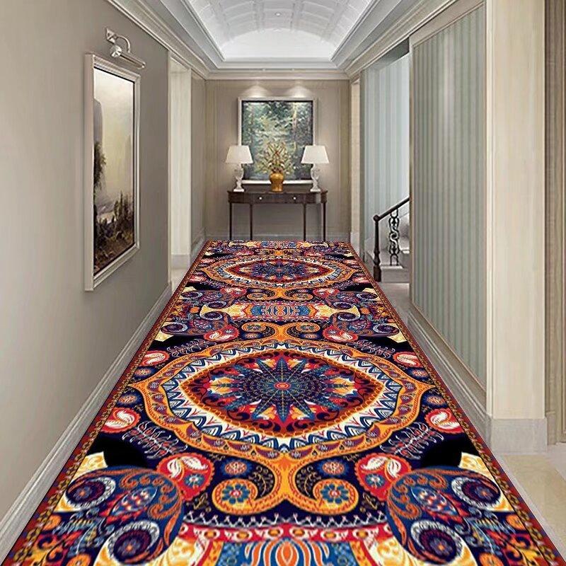 Hallway Carpet Frame Hall Carpet Entryway Path To Floor In The Corridor Runner Rug Doorway Kitchen Aisle Mat Size Customized