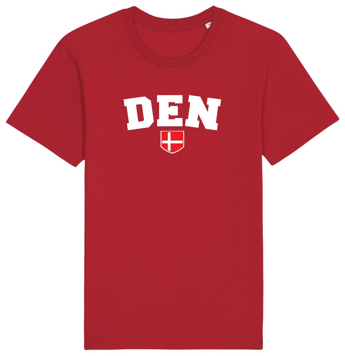 Denmark DEN T-Shirt Mens Womens Tees Top 2024,Adults Baby Family , Football Euro Shipping S