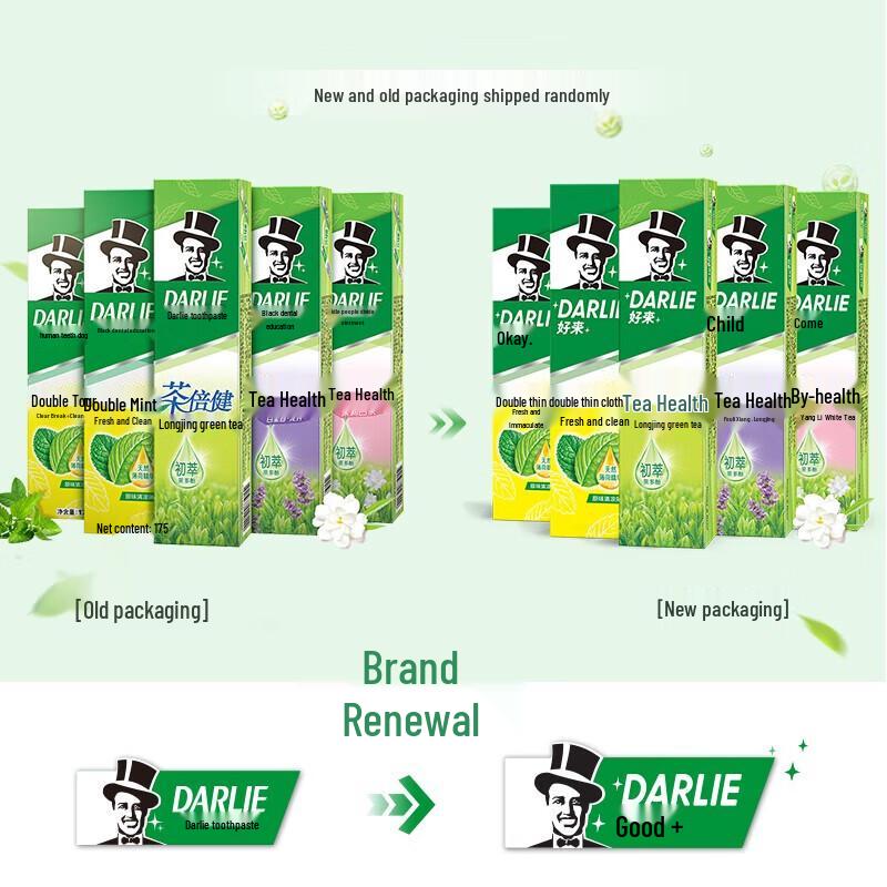 Hawley Tea & Mint Flavor Toothpaste Family Pack