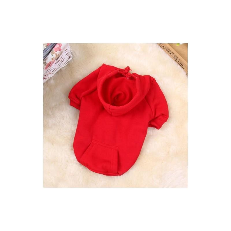 Pet Hoodie For Dogs With Cotton Material And Hood For Winter Warmth Ideal For Small Puppies And Pets
